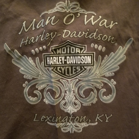 Harley Davidson Shirt Distressed - Picture 5 of 6